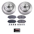 Load image into Gallery viewer, PowerStop Front Semi-Coated Rotor Kit fits 2021-2024 Lexus ES250 / 2019-2024 Lexus ES300H / 2019-2024 Lexus ES350 / 2019-2...