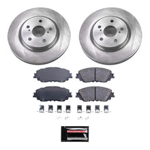 Load image into Gallery viewer, PowerStop Front Semi-Coated Rotor Kit fits 2021-2024 Lexus ES250 / 2019-2024 Lexus ES300H / 2019-2024 Lexus ES350 / 2019-2...