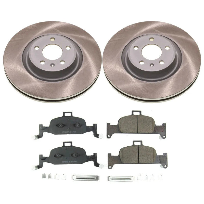 PowerStop Front Semi-Coated Rotor Kit fits 2021 Audi Q5 Sportback