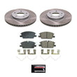 Load image into Gallery viewer, PowerStop Front Semi-Coated Rotor Kit fits 2022-2024 Chevrolet Equinox LS / 2021 Chevrolet Malibu L / 2021-2022 Chevrolet ...