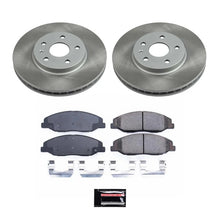 Load image into Gallery viewer, PowerStop Front Semi-Coated Rotor Kit fits Cadillac CTS / 2008-2014 Cadillac CTS / 2010-2014 Cadillac CTS Luxury