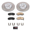 Load image into Gallery viewer, PowerStop Front Semi-Coated Rotor Kit fits Eagle Summit / 1993 Eagle Summit / 1993-1995 Eagle Summit LX