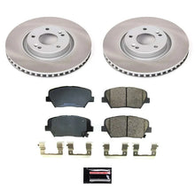 Load image into Gallery viewer, PowerStop Front Semi-Coated Rotor Kit fits Hyundai Nexo / 2019-2024 Hyundai Nexo Blue
