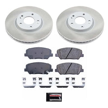 Load image into Gallery viewer, PowerStop Front Semi-Coated Rotor Kit fits Hyundai Veloster / 2013-2015 Hyundai Veloster Turbo / 2014-2015 Hyundai Veloste...