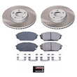 Load image into Gallery viewer, PowerStop Front Semi-Coated Rotor Kit fits Hyundai Veracruz / 2007-2012 Hyundai Veracruz Gls / 2007-2008 Hyundai Veracruz SE