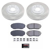 Load image into Gallery viewer, PowerStop Front Semi-Coated Rotor Kit fits Mazda CX-9 / 2007-2015 Mazda CX-9 Grand Touring
