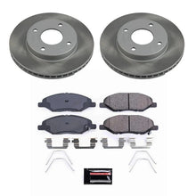 Load image into Gallery viewer, PowerStop Front Semi-Coated Rotor Kit fits Nissan Versa / 2009-2011 Nissan Versa 1.6
