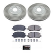 Load image into Gallery viewer, PowerStop Front Semi-Coated Rotor Kit fits Toyota Highlander / 2001-2007 Toyota Highlander / 2006-2007 Toyota Highlander S...