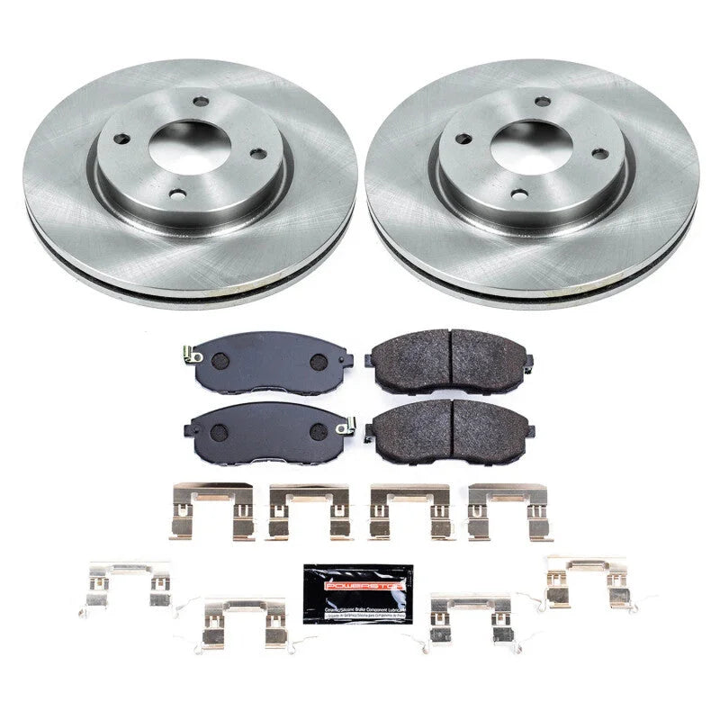 PowerStop Front Track Day Brake Kit fits 2009-2014 Nissan Cube / 2007-2012 Nissan Sentra / 2007-2012 Nissan Versa