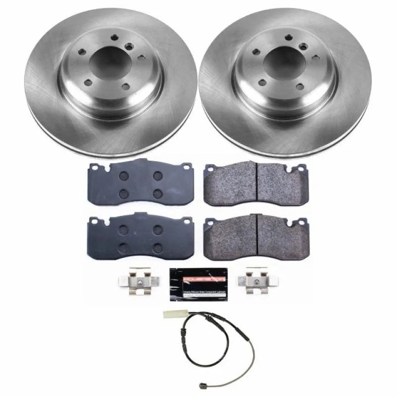 PowerStop Front Track Day Brake Kit fits 2011-2013 BMW 135I / 2013 BMW 135IS - Main Product View