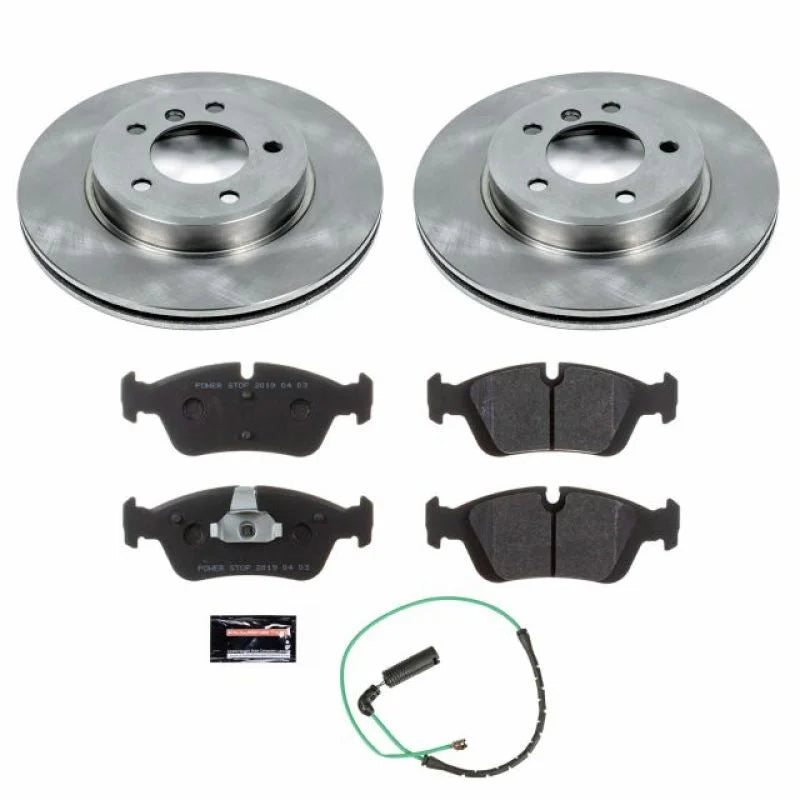 PowerStop Front Track Day SPEC Brake Kit fits 2001-2005 BMW 325XI - Main Product View
