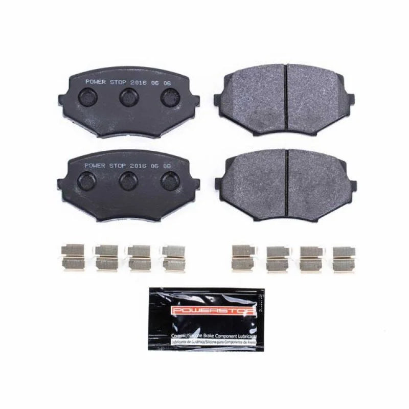 PowerStop Front Track Day SPEC Brake Pads fits 1994-1997 1999-2005 Mazda Miata - Main Product View