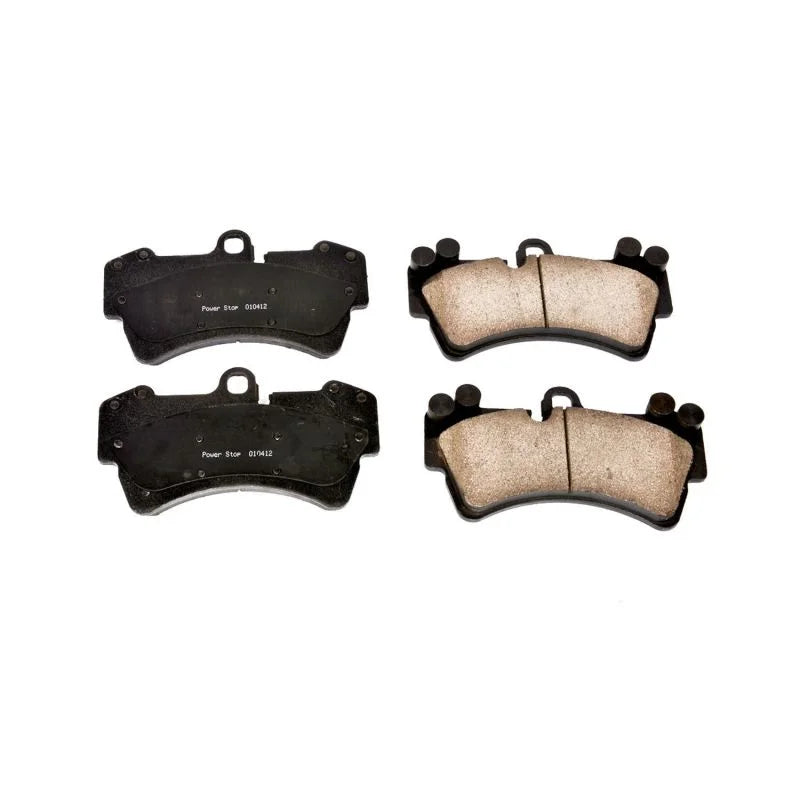 PowerStop Front Z16 Ceramic Brake Pads fits 2007-2015 Audi Q7 / 2009 2010 Audi Q7 TDI / 2004-2010 Porsche Cayenne / 2008-2...