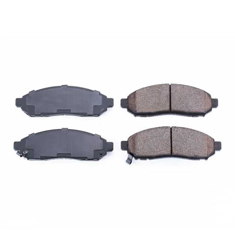 PowerStop Front Z16 Ceramic Brake Pads fits 2015-2018 Chevrolet City Express / 2016-2024 Nissan Frontier / 2013 2014 Nissa...