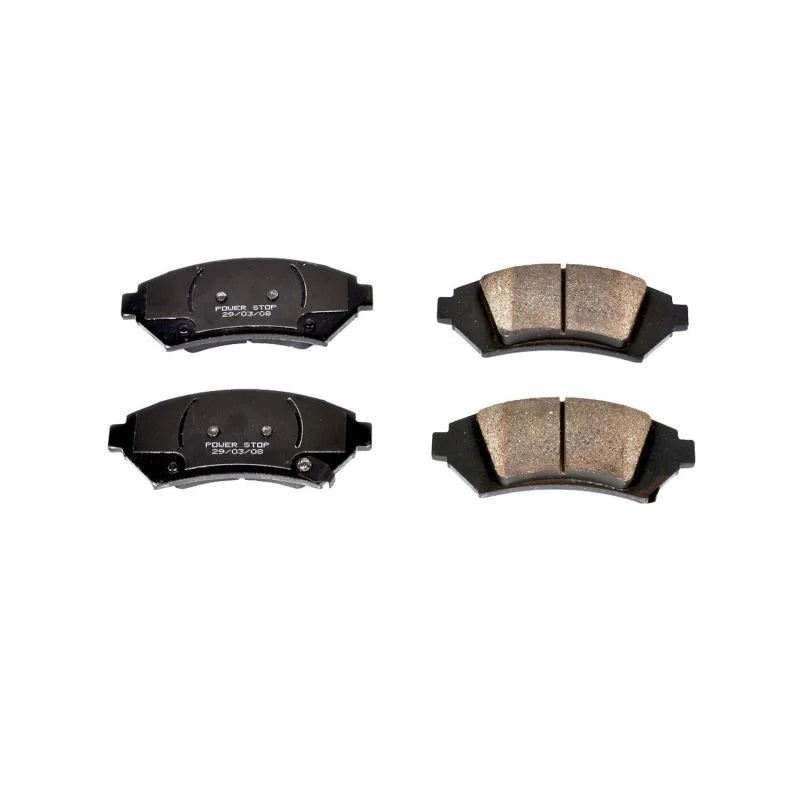 PowerStop Front Z16 Evolution Ceramic Brake Pads fits 2005 Buick LeSabre Custom / 2005 Buick Park Avenue / 2005 Cadillac D...