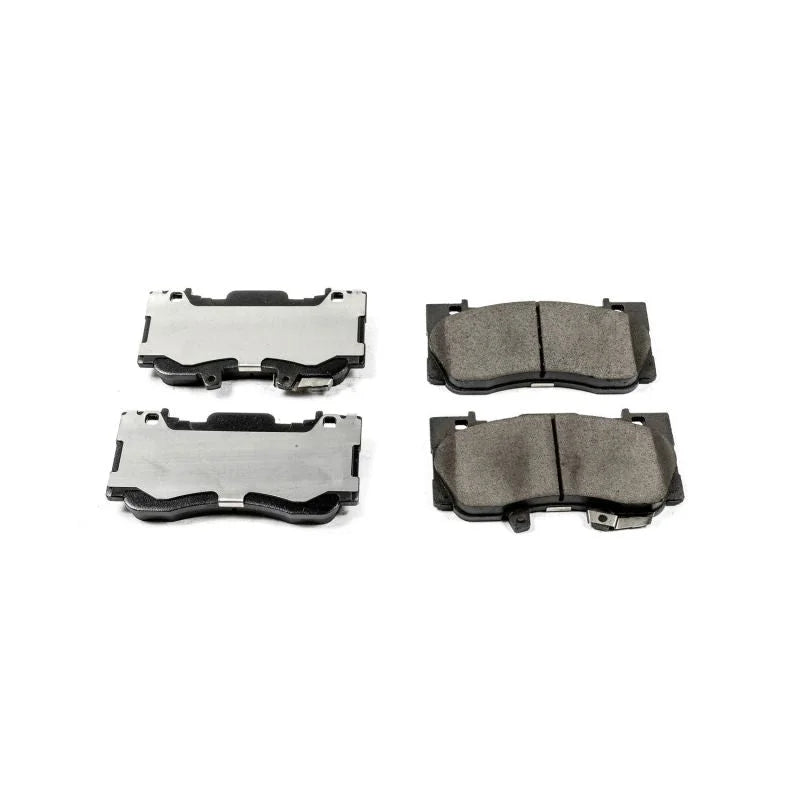 PowerStop Front Z16 Evolution Ceramic Brake Pads fits 2015-2023 Ford Mustang - Main Product View