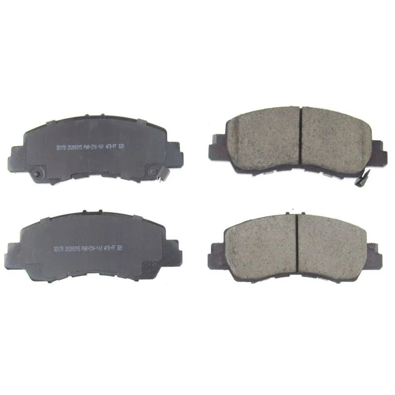 PowerStop Front Z16 Evolution Ceramic Brake Pads fits 2018-2024 Mitsubishi Eclipse Cross - Main Product View