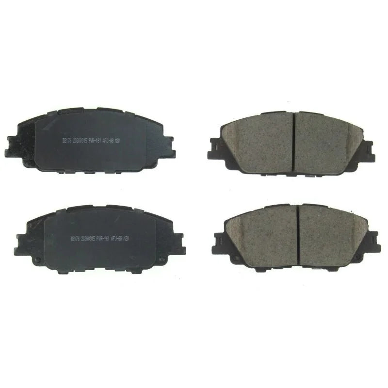 PowerStop Front Z16 Evolution Ceramic Brake Pads fits 2019-2025 Toyota Corolla / 2023-2025 Toyota Prius / 2020-2022 Toyota...