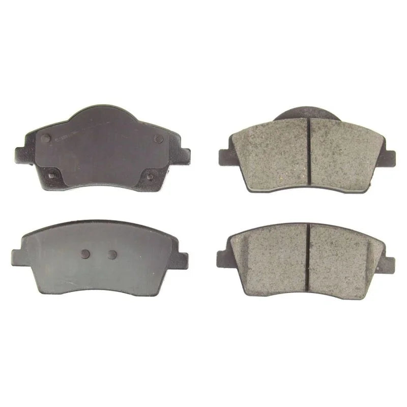 PowerStop Front Z16 Evolution Ceramic Brake Pads fits 2019-2025 Volvo XC40 - Main Product View