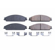 Load image into Gallery viewer, PowerStop Front Z17 Ceramic Brake Pad w/Hardware fits 2005-2007 Ford Five Hundred / 2005-2007 Ford Freestyle / 2008 2009 F...