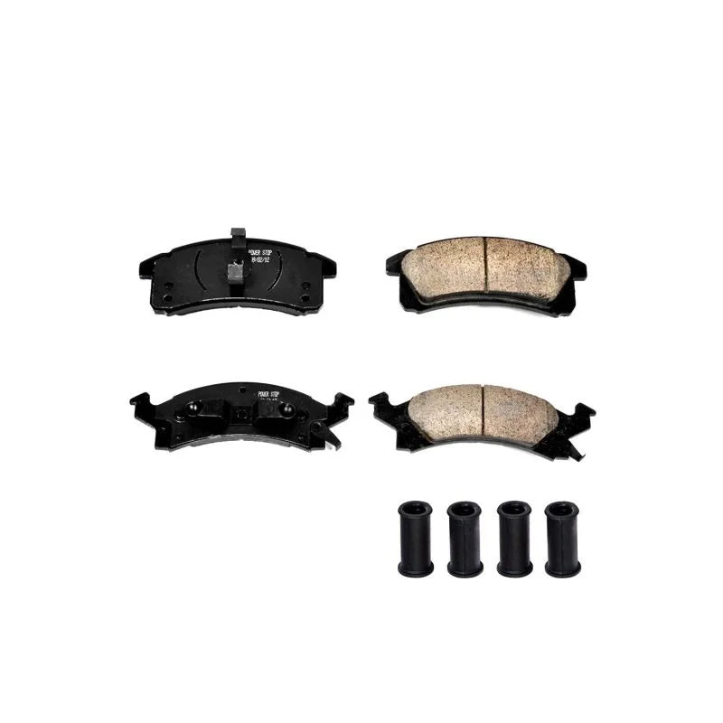 PowerStop Front Z17 Ceramic Brake Pads w/Hardware fits 1990 1991 1993-1995 Buick Skylark / 1990-1995 Buick Skylark Custom ...