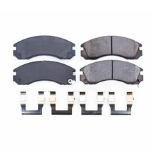 Load image into Gallery viewer, PowerStop Front Z17 Ceramic Brake Pads w/Hardware fits 1991-1996 Dodge Stealth / 1993-1998 Eagle Talon TSI / 1991-1999 Mit...