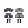 Load image into Gallery viewer, PowerStop Front Z17 Ceramic Brake Pads w/Hardware fits 1991-2000 Chevrolet C3500 / 2001 2002 Chevrolet Express 2500 / 1996...