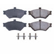 Load image into Gallery viewer, PowerStop Front Z17 Ceramic Brake Pads w/Hardware fits 1995-1997 Ford Crown Victoria / 1995-1997 Lincoln Town Car / 1995-1...
