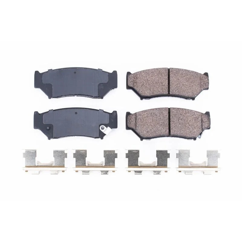 PowerStop Front Z17 Ceramic Brake Pads w/Hardware fits 2000-2004 Chevrolet Tracker / 2001-2004 Chevrolet Tracker LT / 1996...