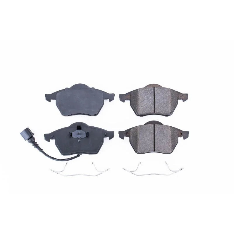 PowerStop Front Z17 Ceramic Brake Pads w/Hardware fits 2000-2006 Audi TT / 2000-2003 2006 Audi TT Quattro / 1999-2004 2009...