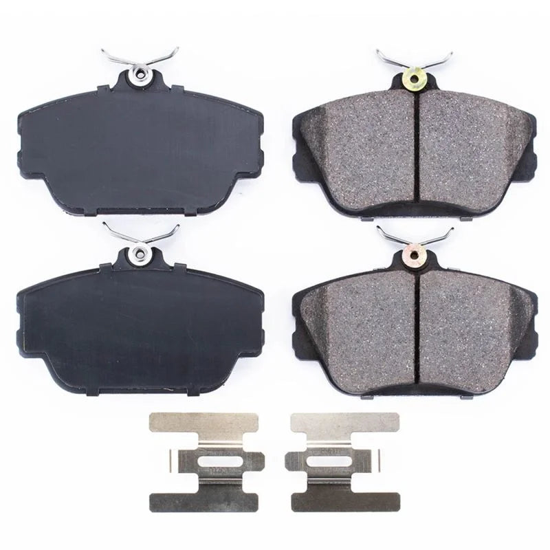 PowerStop Front Z17 Ceramic Brake Pads w/Hardware fits 2001-2004 Ford Taurus LX / 2001-2007 Ford Taurus SE / 1995-1999 For...