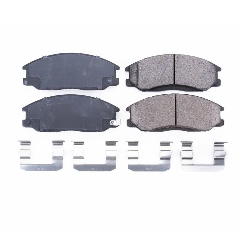 PowerStop Front Z17 Ceramic Brake Pads w/Hardware fits 2001-2006 Hyundai Santa Fe / 2001 Hyundai XG300 / 2002 2003 Hyundai...
