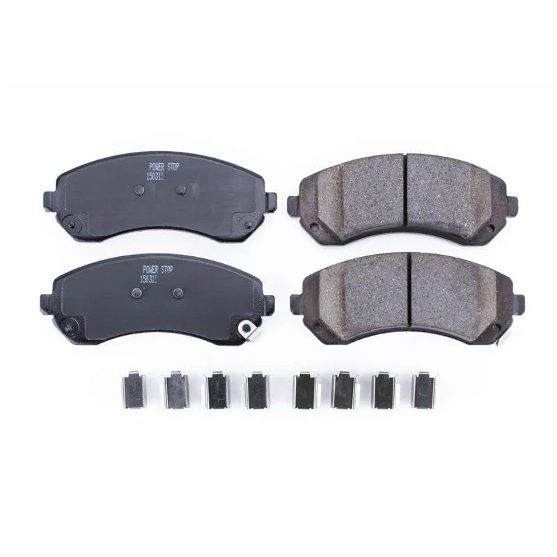 PowerStop Front Z17 Ceramic Brake Pads w/Hardware fits 2002-2007 Buick Rendezvous / 2002-2004 Chevrolet Venture / 2002-200...