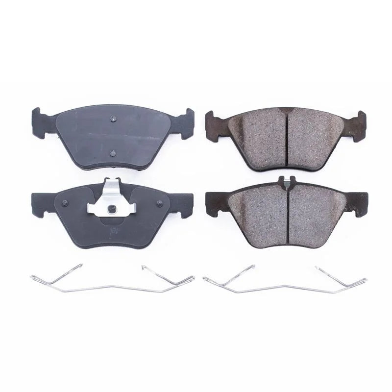 PowerStop Front Z17 Ceramic Brake Pads w/Hardware fits 2004-2008 Chrysler Crossfire / 1998-2003 Mercedes-Benz CLK320 / 199...