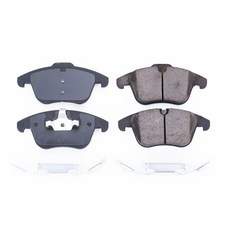 PowerStop Front Z17 Ceramic Brake Pads w/Hardware fits 2006-2008 Jaguar S-Type / 2006-2009 Jaguar Vanden Plas / 2010-2014 ...