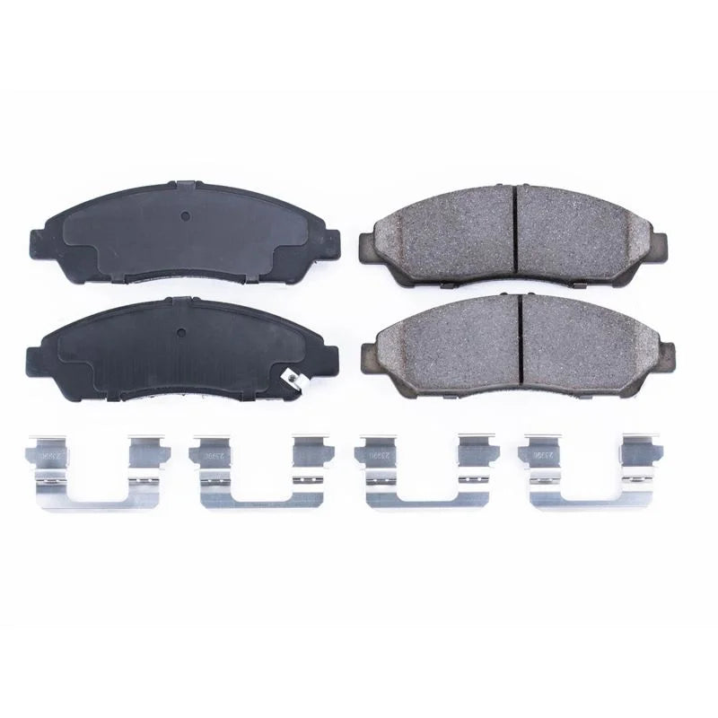 PowerStop Front Z17 Ceramic Brake Pads w/Hardware fits 2007-2013 2018 Acura MDX / 2014 Acura Rlx / 2010-2013 Acura Zdx / 2...