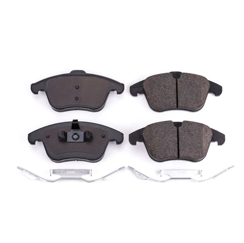 PowerStop Front Z17 Ceramic Brake Pads w/Hardware fits 2008 2011 land Rover LR2 / 2008-2012 land Rover LR2 Hse / 2015-2017...