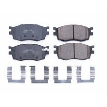 Load image into Gallery viewer, PowerStop Front Z17 Ceramic Brake Pads w/Hardware fits 2010 Hyundai Accent Blue / 2011 Hyundai Accent GL / 2006-2011 Hyund...