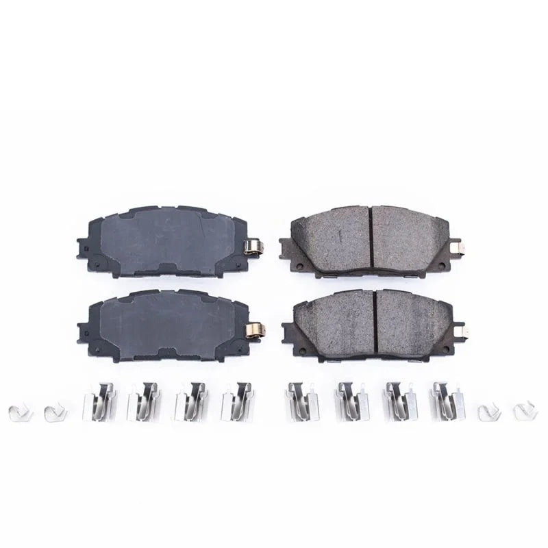 PowerStop Front Z17 Ceramic Brake Pads w/Hardware fits 2011-2017 Lexus CT200H / 2020-2022 Toyota Corolla / 2010 2011 2015 ...