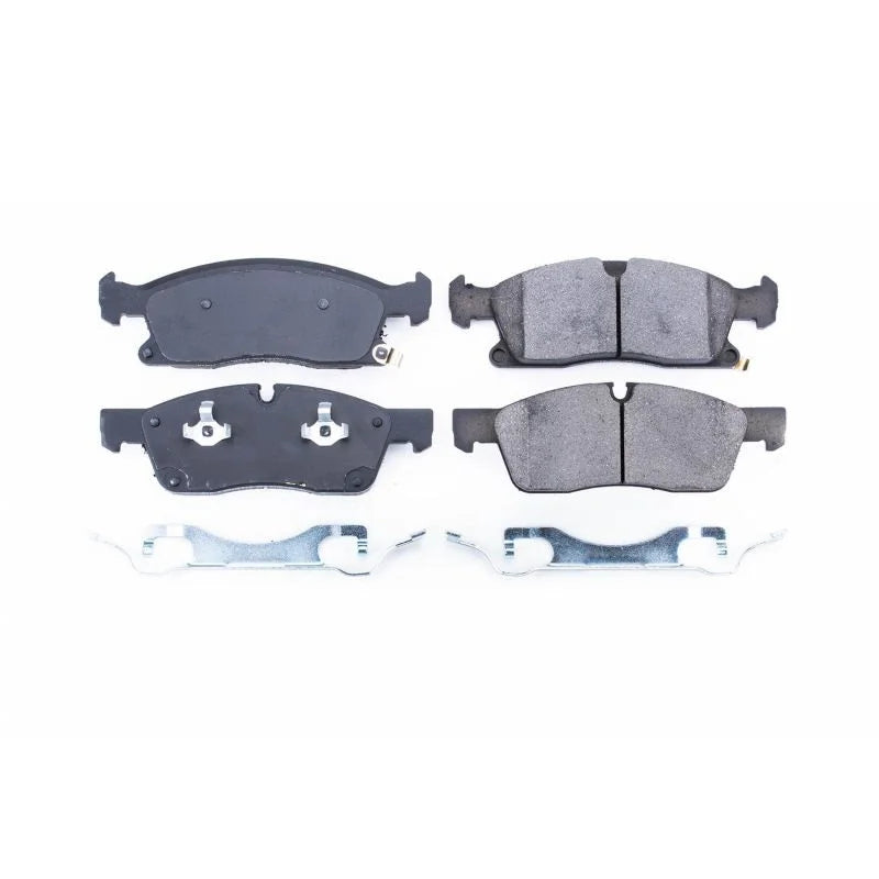 PowerStop Front Z17 Ceramic Brake Pads w/Hardware fits 2017 2021-2025 Dodge DURANGO / 2021-2024 Dodge DURANGO Citadel / 20...