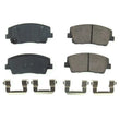 Load image into Gallery viewer, PowerStop Front Z17 Ceramic Brake Pads w/Hardware fits 2018-2023 Kia Stinger / 2018-2021 Kia Stinger GT - Main Product View