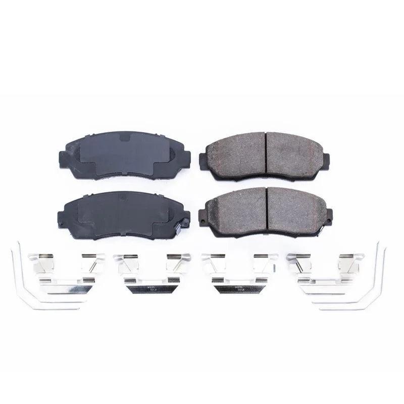PowerStop Front Z17 Ceramic Brake Pads w/Hardware fits 2019-2021 Acura RDX / 2011 Honda Accord Crosstour / 2012-2020 Honda...