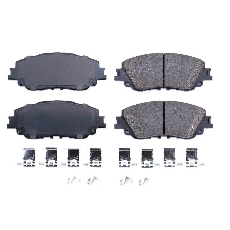 PowerStop Front Z17 Ceramic Brake Pads w/Hardware fits 2021-2023 Lexus ES250 / 2019-2023 Lexus ES300H / 2019-2023 Lexus ES...