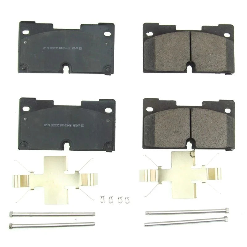 PowerStop Front Z17 Ceramic Brake Pads w/Hardware fits 2021-2024 Cadillac Escalade Luxury / 2023 2024 Cadillac Escalade / ...
