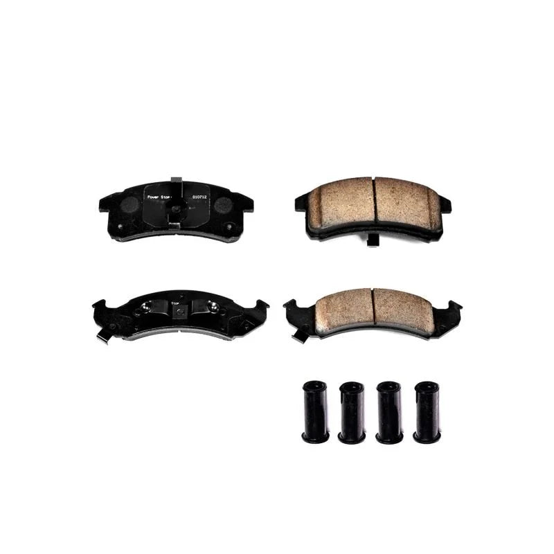 PowerStop Front Z17 Ceramic Brake Pads w/Hardware fits Buick LeSabre / 1994-1999 Buick LeSabre Custom / 1994-1996 Buick Pa...