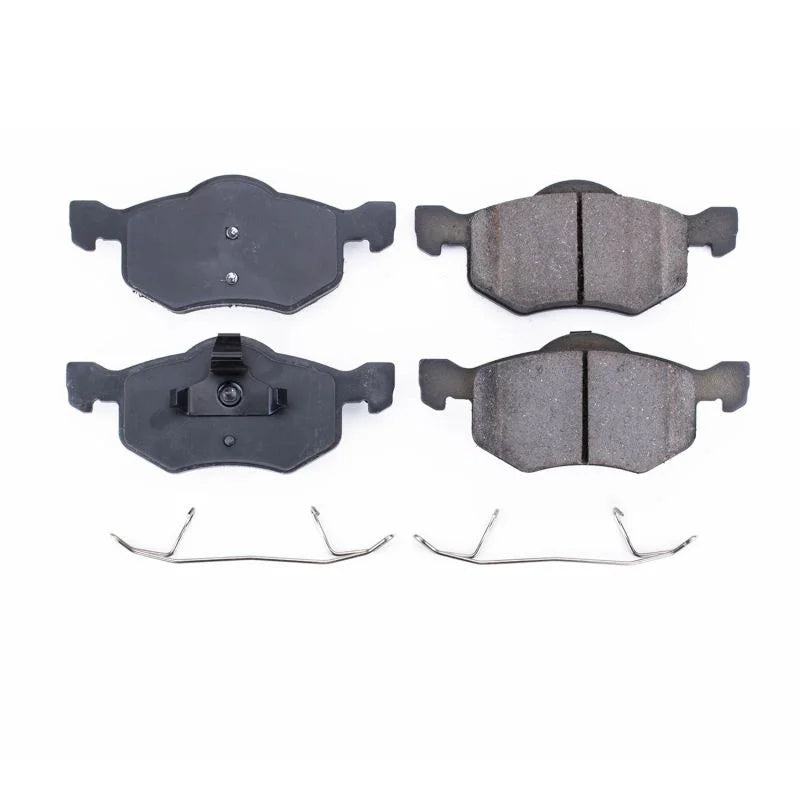 PowerStop Front Z17 Ceramic Brake Pads w/Hardware fits Ford Escape / 2003-2007 Ford Escape LIMITED / 2001-2007 Ford Escape...