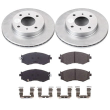 Load image into Gallery viewer, PowerStop Front Z17 Coated Brake Kit fits 1991-1996 Infiniti G20 / 1994-1996 Infiniti G20 T / 1991-1992 Nissan 240SX LE / ...