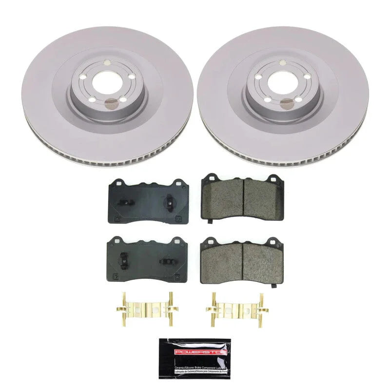 PowerStop Front Z17 Coated Brake Kit fits 2021-2024 Ford Mustang / Mustang Mach-E