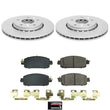 Load image into Gallery viewer, PowerStop Front Z17 Coated Brake Kit fits 2021-2024 Nissan Kicks SR / 2020-2025 Nissan Sentra S