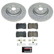 Load image into Gallery viewer, PowerStop Front Z17 Coated Brake Kit fits 2021 Subaru WRX